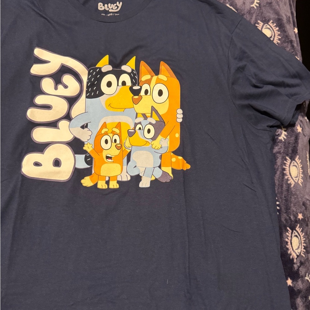 Kids Graphic T-Shirt - Navy
